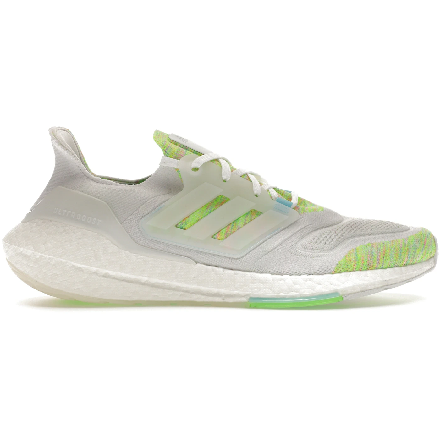 adidas Ultra Boost 22 White Bliss Blue Solar Green 2 adidas Ultra Boost 22 White Bliss Blue Solar Green
