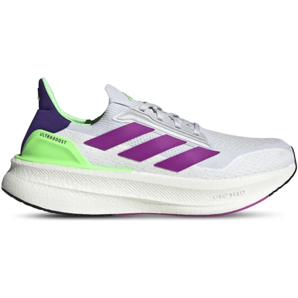 adidas Ultra Boost 5X Grey Purple Burst Lime Burst
