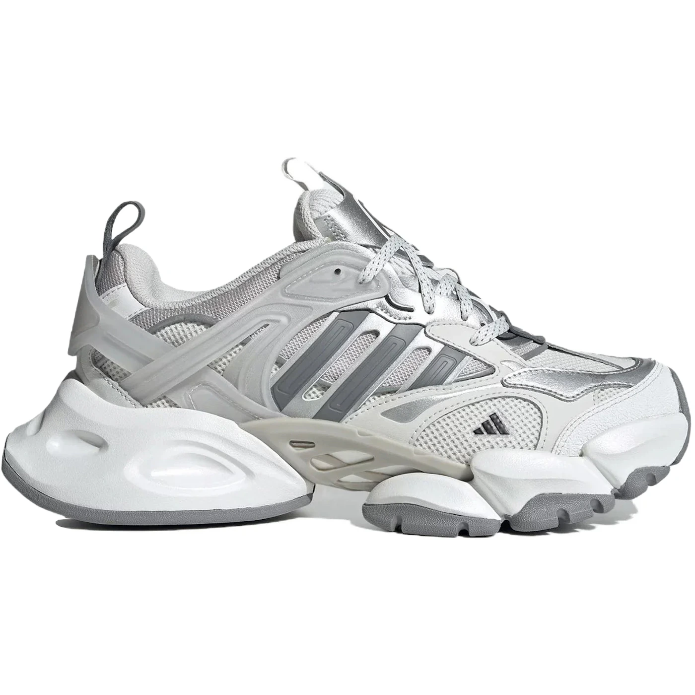 adidas XLG Runner Deluxe Grey Silver White 3 adidas XLG Runner Deluxe Grey Silver White