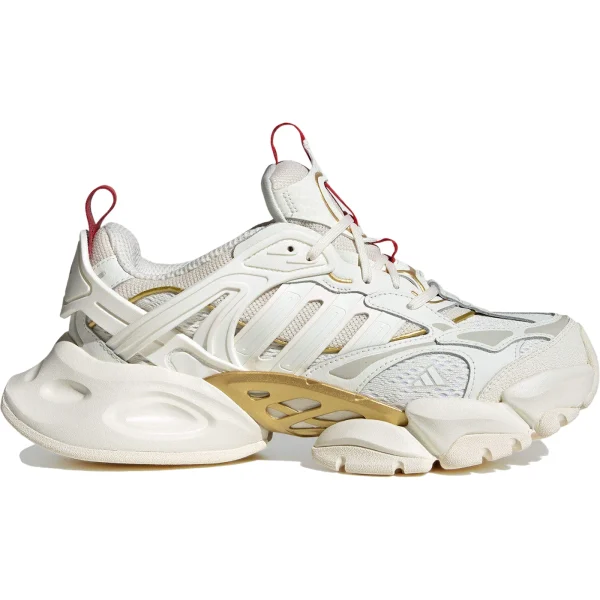 adidas XLG Runner Deluxe Off White Gold Metallic Red