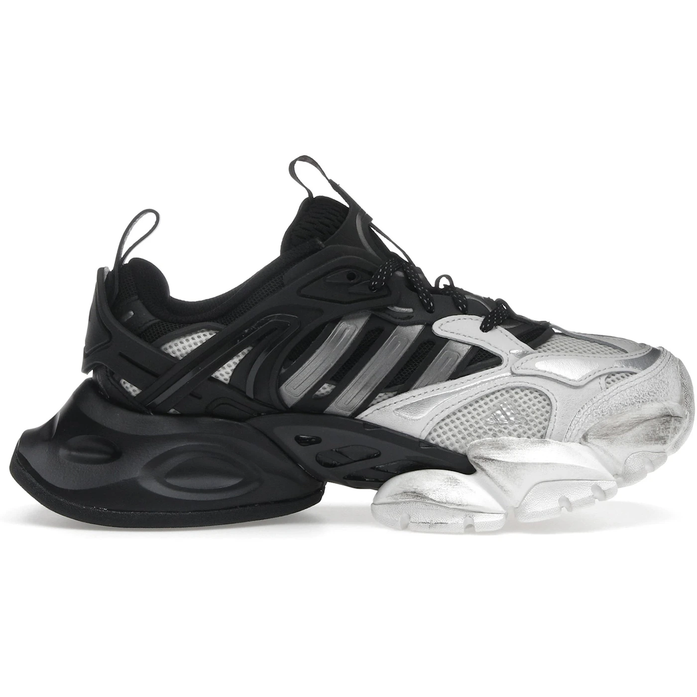 adidas XLG Runner Deluxe White Black 3 adidas XLG Runner Deluxe White Black