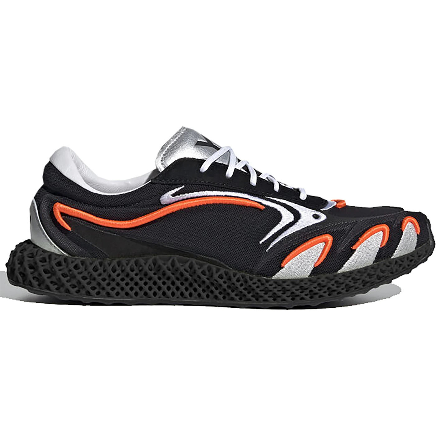 adidas Y-3 Runner 4D Black Orange 2 adidas Y-3 Runner 4D Black Orange