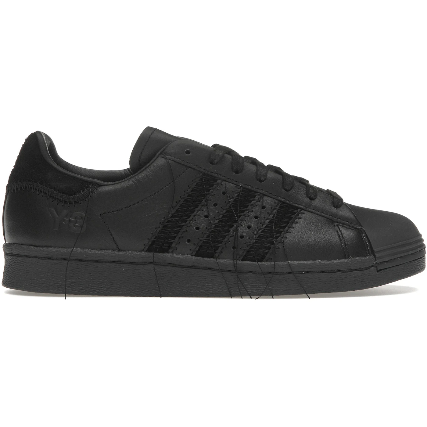 adidas Y-3 Superstar Black 1 adidas Y 3 Superstar Black 1 2