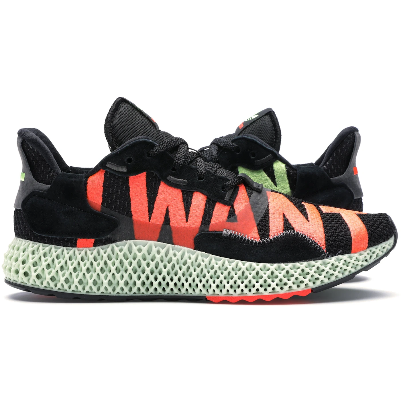 adidas ZX 4000 4D I Want I Can Black