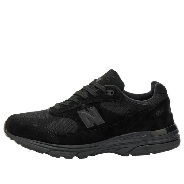 New Balance 993 MiUSA Triple Black Suede