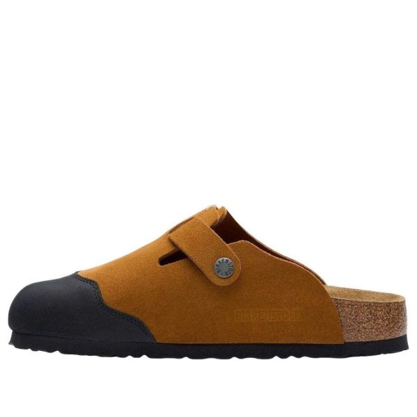 Birkenstock Boston Cap Suede ADERERROR Camel