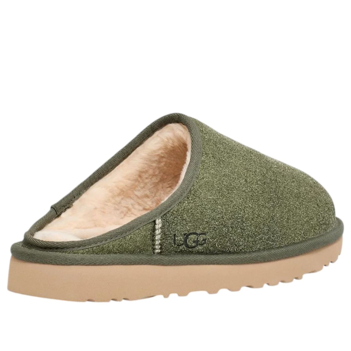 UGG Classic Slip-On Shaggy Suede Slipper Deep Shade 6 UGG Classic Slip-On Shaggy Suede Slipper Deep Shade