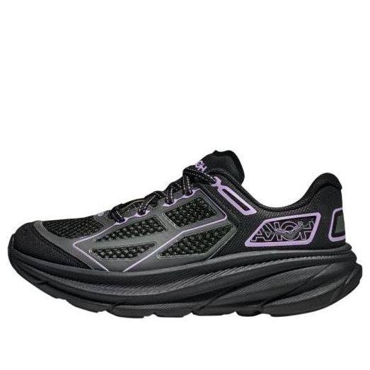 Hoka One One Clifton One9 Black Aster Flower