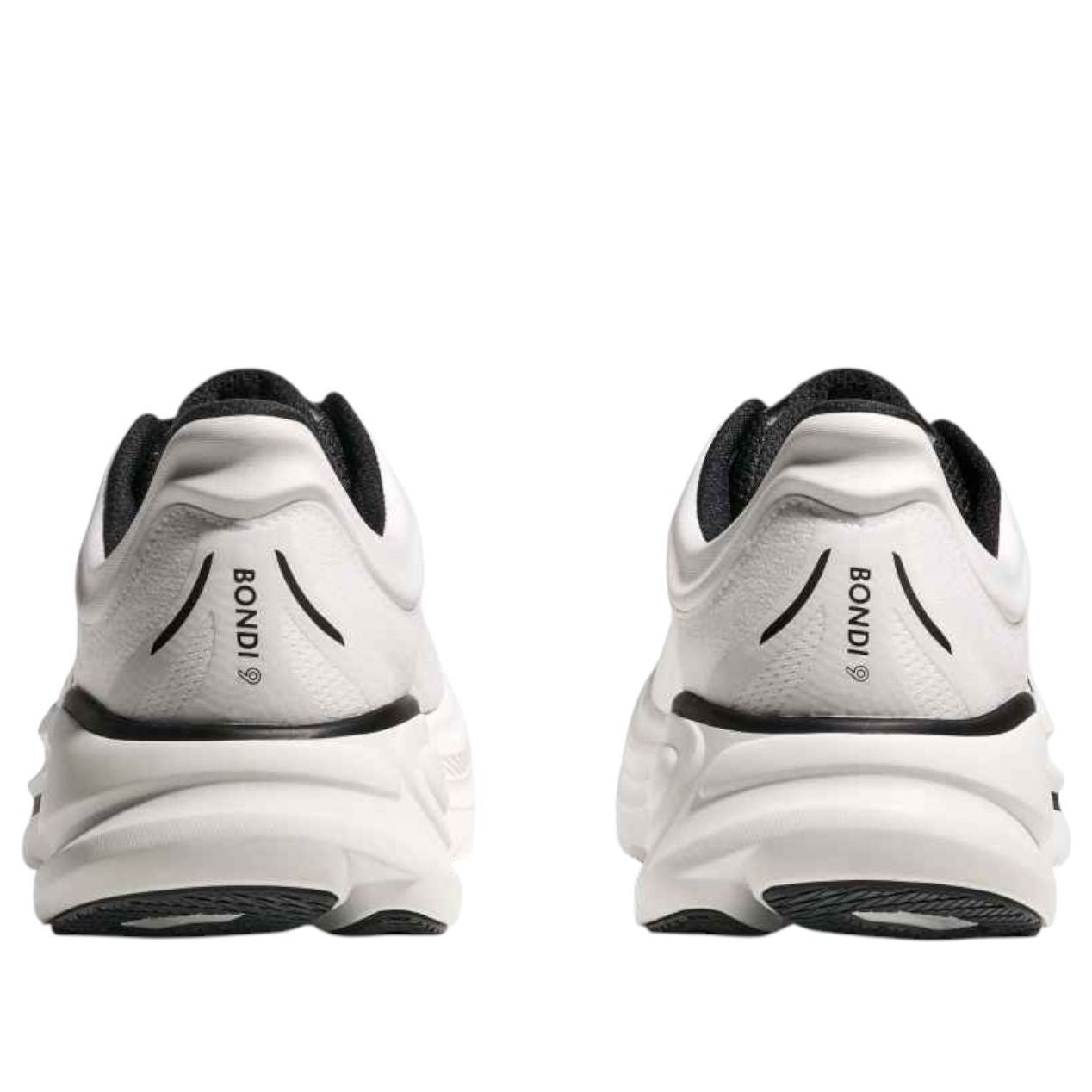 Hoka One One Bondi 9 White Black 8 Hoka One One Bondi 9 White Black
