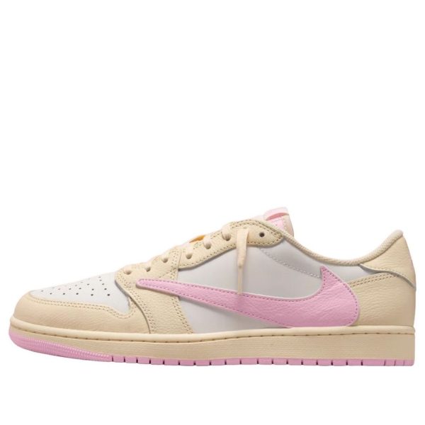 Jordan 1 Retro Low OG SP Travis Scott Shy Pink