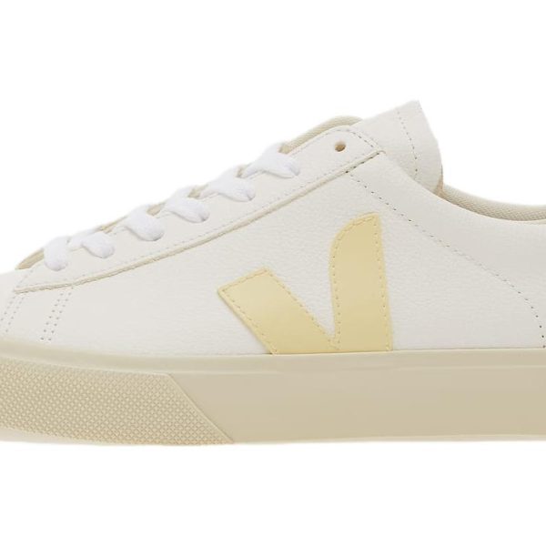 Veja Campo Chromefree Leather White Sun Peach