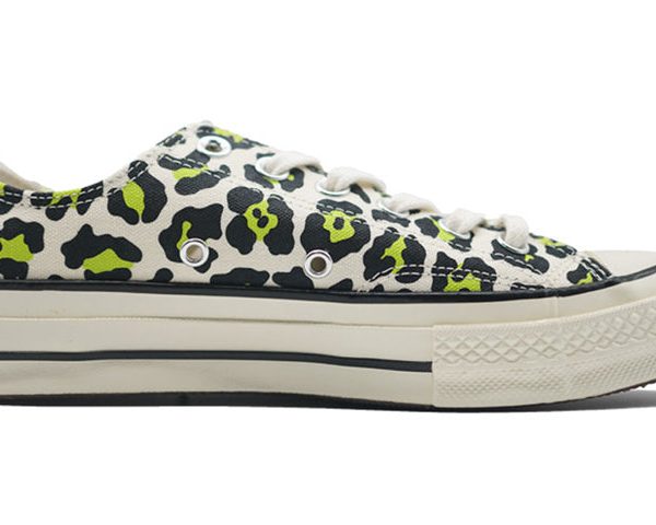 Converse Chuck Taylor All Star 70 Ox Leopard White Bold Lime