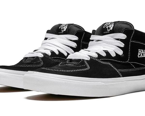 Vans Half Cab Black White