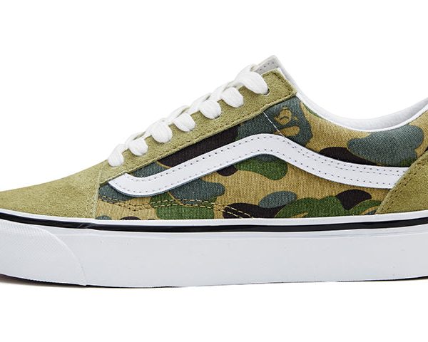 Vans Old Skool 36 DX Bape Green ABC Camo
