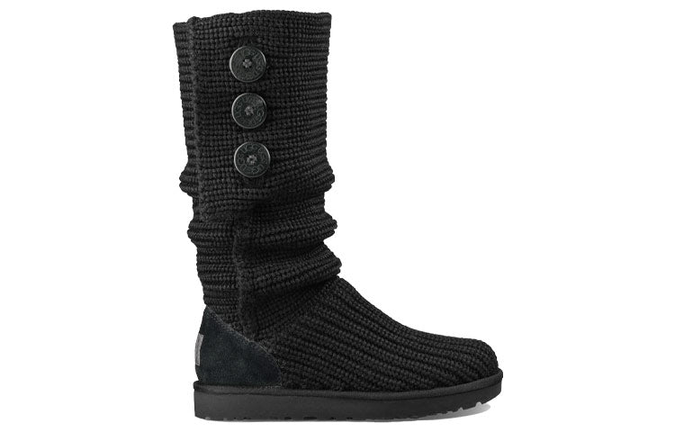UGG Classic Cardy Knit Black (Womens) 4 UGG Classic Cardy Knit Black (Womens)