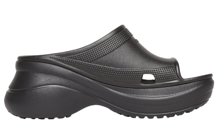 Balenciaga x Crocs Pool Slide Sandals Black 4 Balenciaga x Crocs Pool Slide Sandals Black