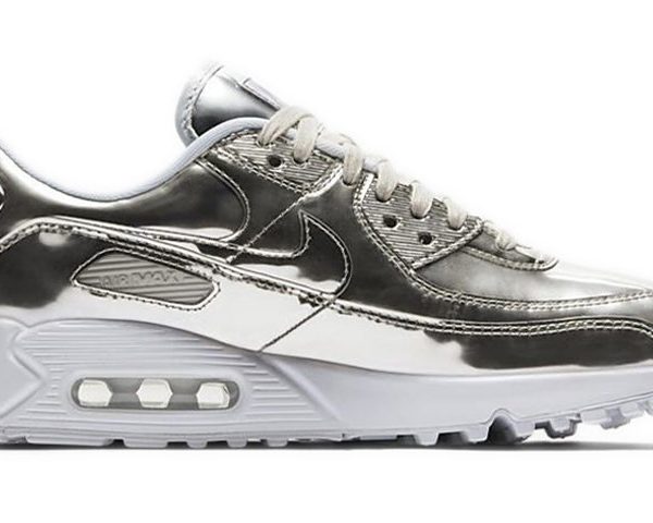 Nike Air Max 90 Metallic Silver (2020/2025) (Womens)