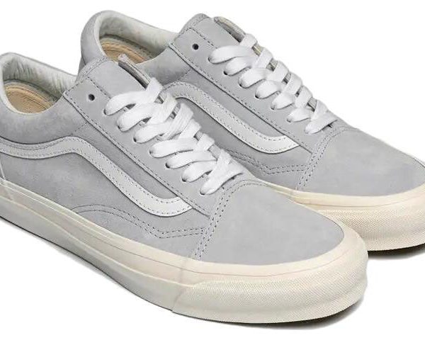 Vans Vault OG Old Skool LX Pig Suede Grey Dawn