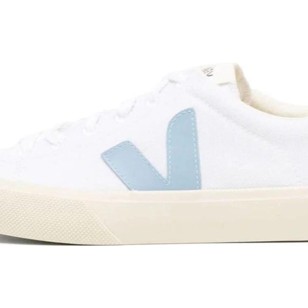 Veja Campo Canvas White Steel