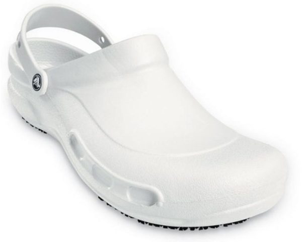 Crocs Bistro Slip Resistant Work Clog White
