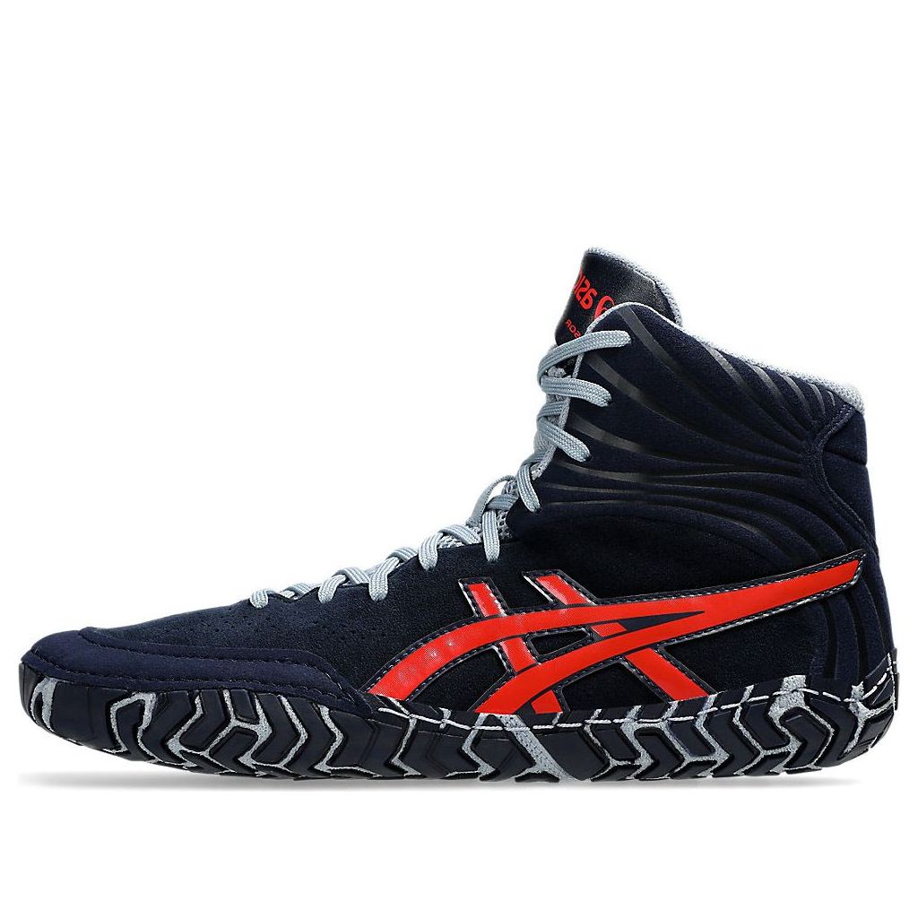 ASICS Aggressor 5 Midnight Classic Red 4 ASICS Aggressor 5 Midnight Classic Red
