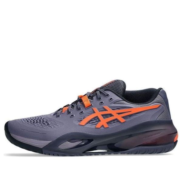 ASICS Gel-Resolution X Greyish Purple Nova Orange
