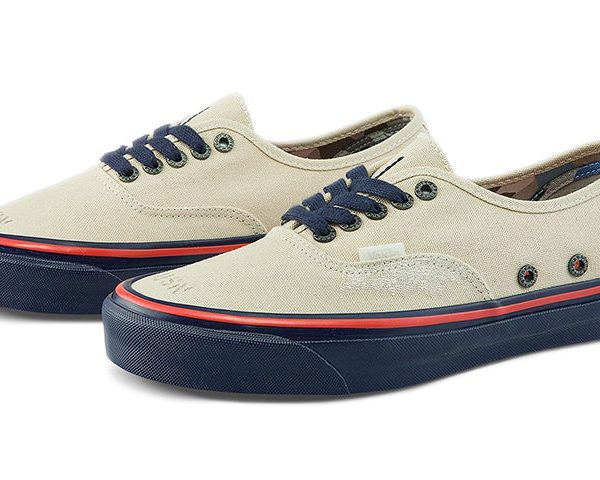 Vans Vault OG Authentic LX Nigel Cabourn Natural Navy