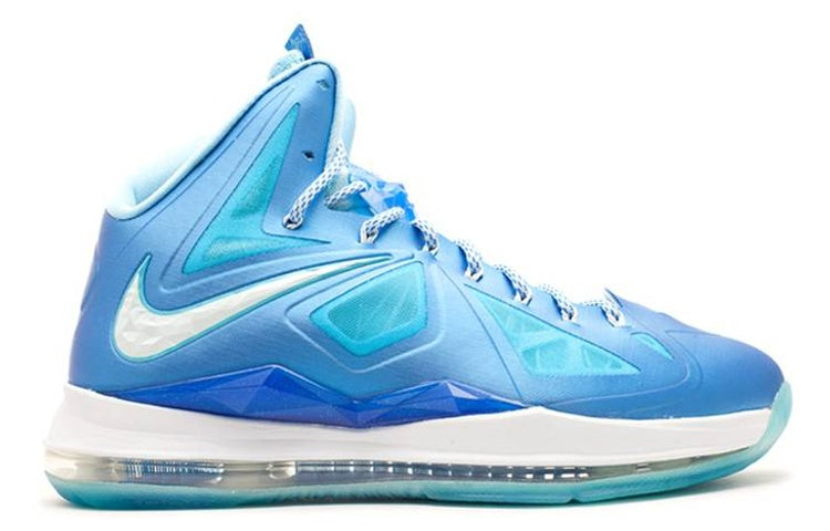 Nike LeBron X Blue Diamond 4 Nike LeBron X Blue Diamond