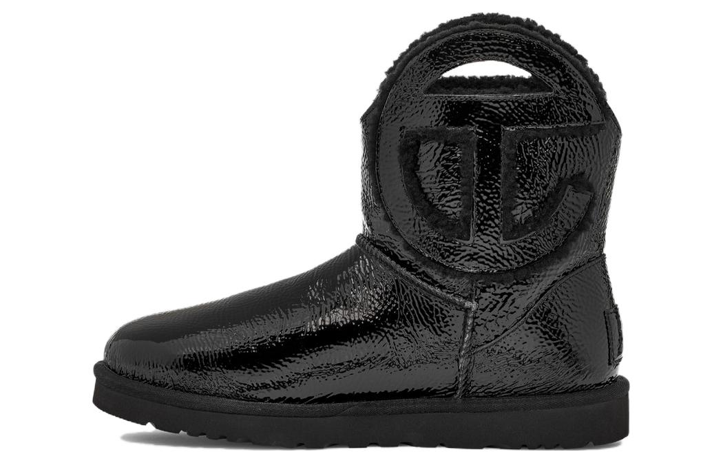 UGG x Telfar Logo Mini Crinkle Black 4 UGG x Telfar Logo Mini Crinkle Black