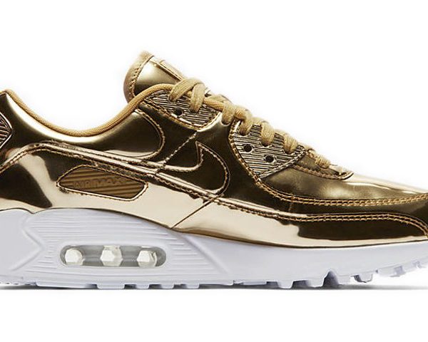 Nike Air Max 90 Metallic Gold (2020) (Womens)