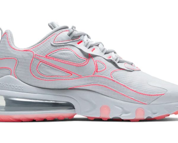 Nike Air Max 270 React Stitch White Flash Crimson