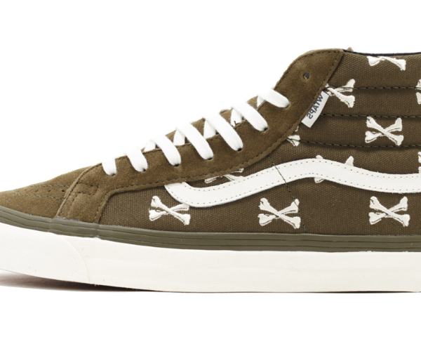 Vans Sk8-Hi WTAPS Olive Crossbones