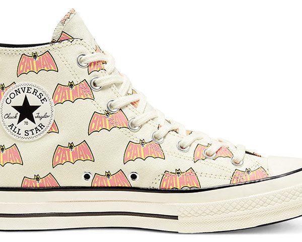 Converse Chuck Taylor All Star 70 Hi Batman 80th Anniversary White