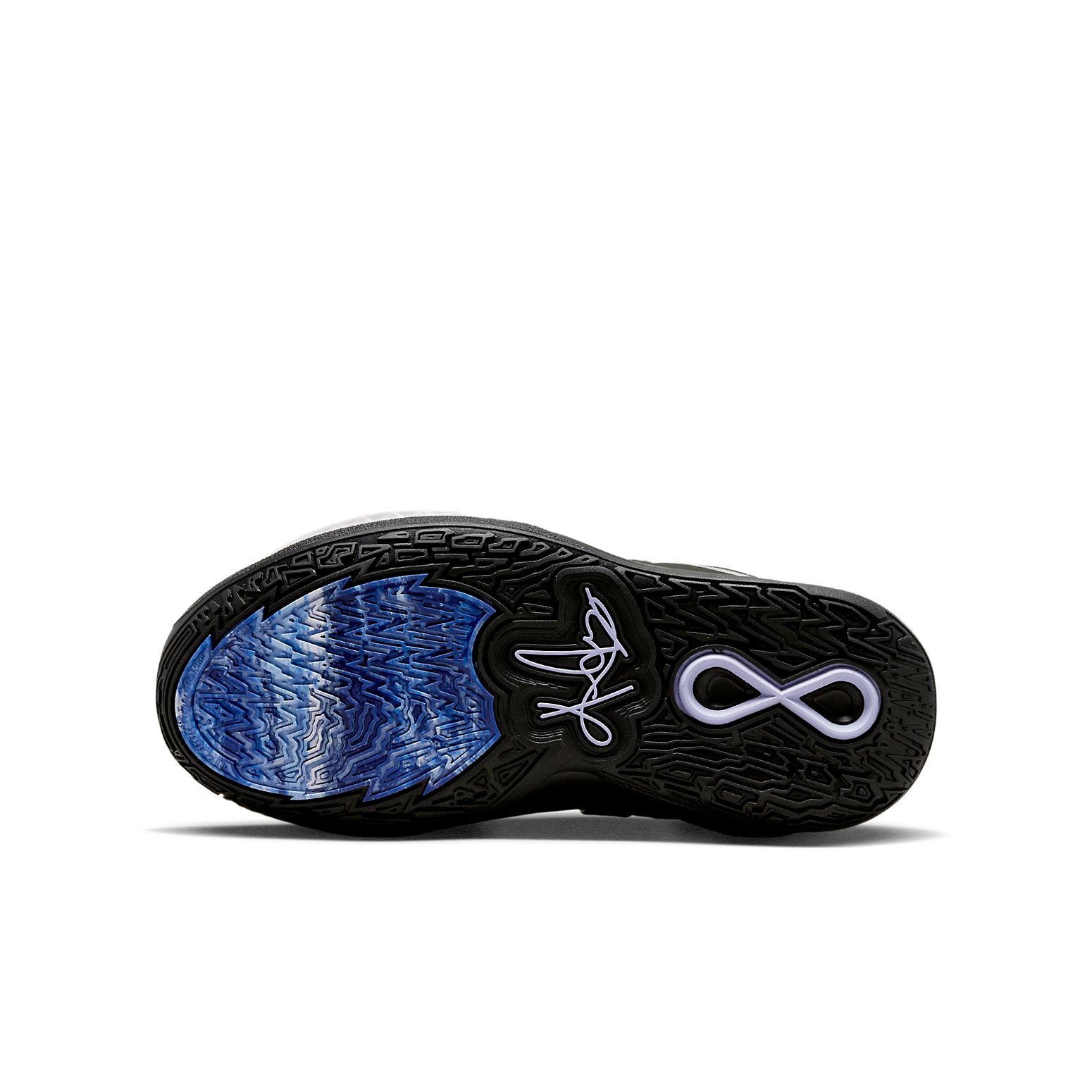 Nike Kyrie Infinity Black Metallic Silver (GS) 8 Nike Kyrie Infinity Black Metallic Silver (GS)