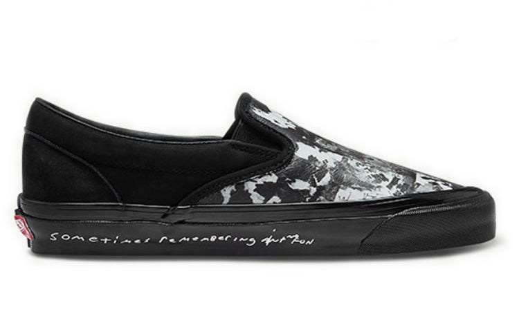 Vans Classic Slip-On LX Jim Goldberg Black Wall 4 Vans Classic Slip-On LX Jim Goldberg Black Wall