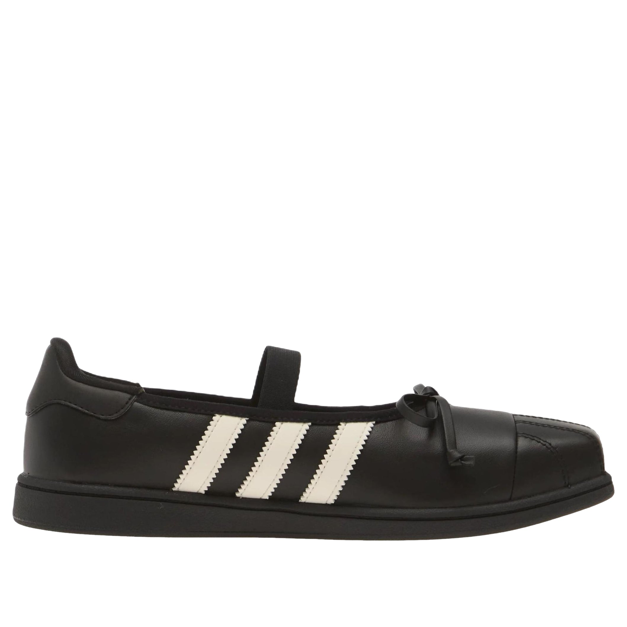 adidas Superstar Square Toe Ballet JENNIE Black Offf White (Womens) 8 adidas Superstar Square Toe Ballet JENNIE Black Offf White (Womens)