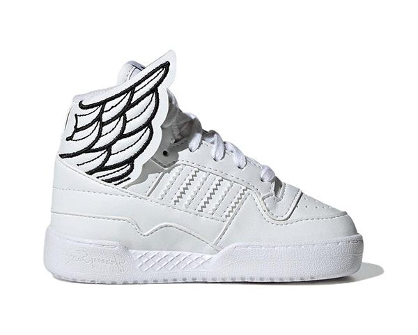 adidas JS Wings 4.0 White Black (Infant)