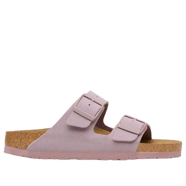 Birkenstock Arizona Birkibuc Faded Purple