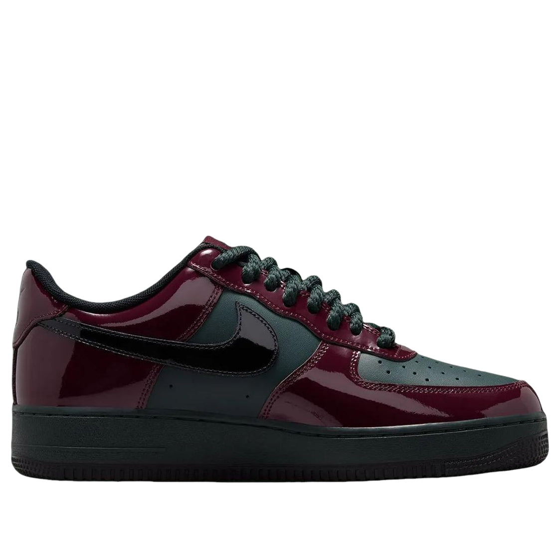Nike Air Force 1 Low 07 LV8 Patent Leather Beef And Broccoli 4 Nike Air Force 1 Low 07 LV8 Patent Leather Beef And Broccoli