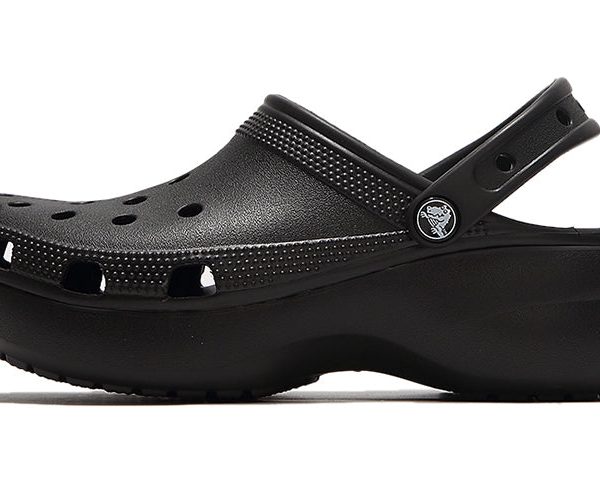Crocs Classic Platform Clog Black (Womens)