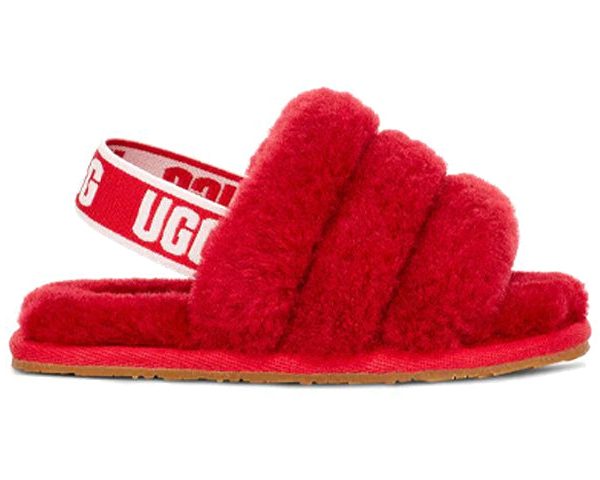 UGG Fluff Yeah Slide Ribbon Red (Toddler)