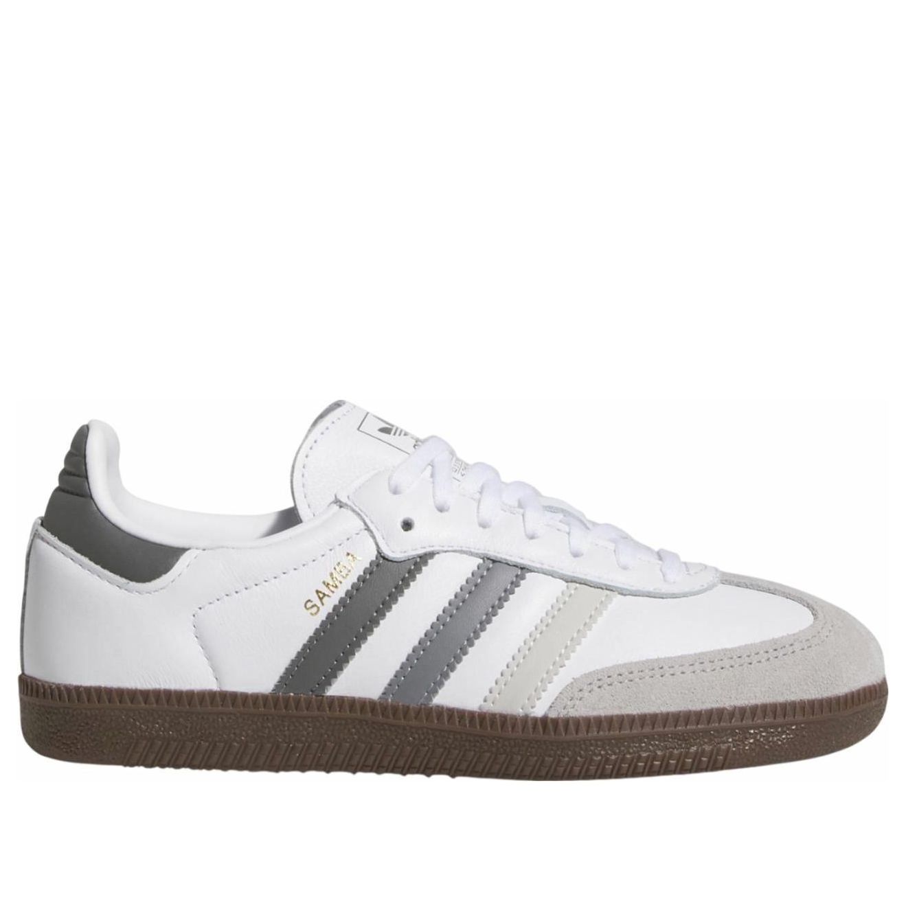 adidas Samba OG Cloud White Grey One Grey Three (GS) 4 adidas Samba OG Cloud White Grey One Grey Three (GS)