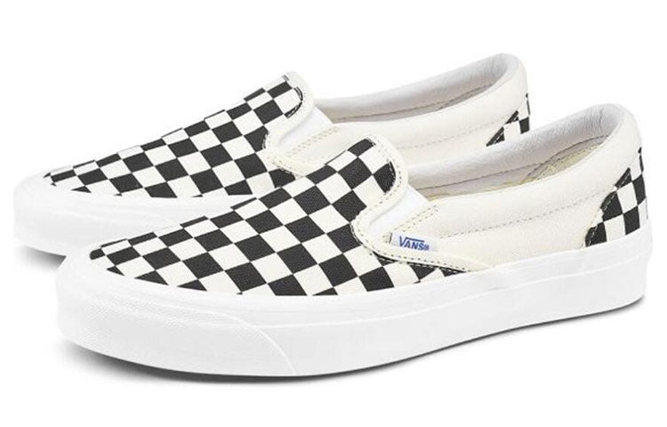 Vans Vault Classic Slip-On Sail Checkerboard 4 Vans Vault Classic Slip-On Sail Checkerboard