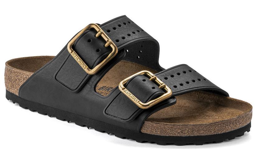Birkenstock Arizona Bold Leather Roast Black 4 Birkenstock Arizona Bold Leather Roast Black