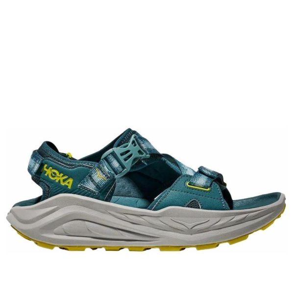 Hoka One One Infini Hike TC Blue Twilight Pea Green