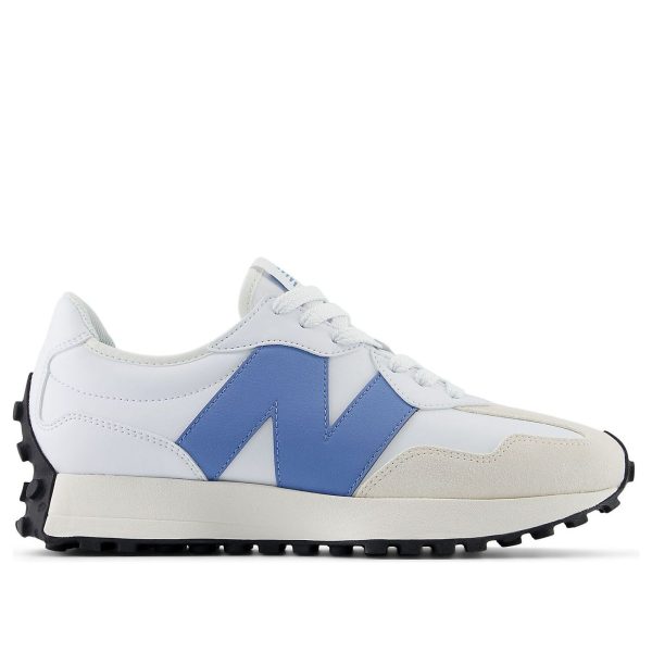 New Balance 327 White Blue Laguna