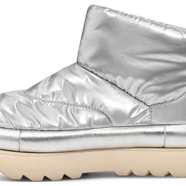 UGG Classic Maxi Mini Boot Metallic Silver (Womens)