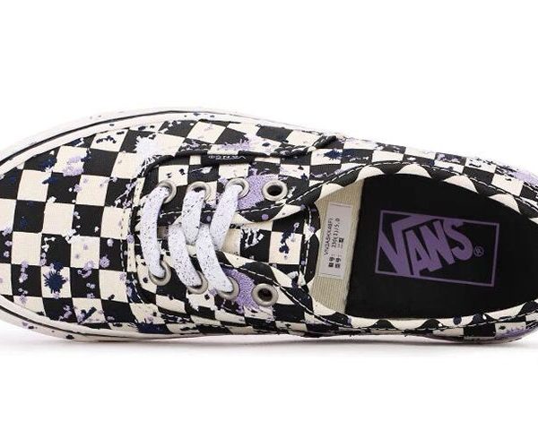 Vans UA Authentic 44 DX Anaheim Factory Splatter Embroidery Checkboard