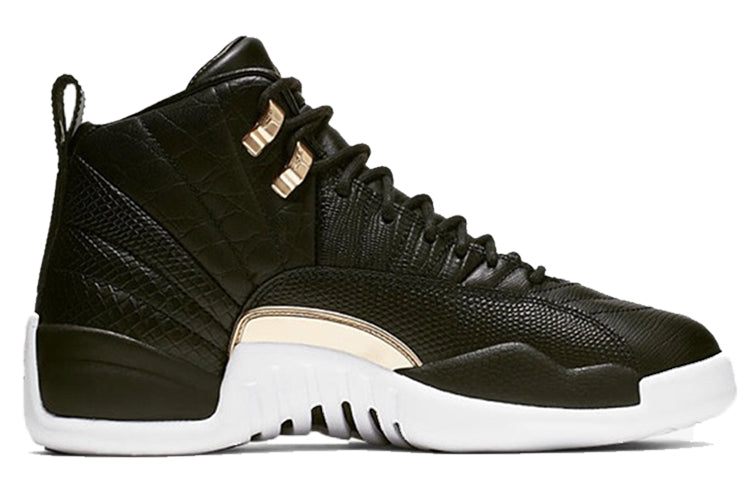 Jordan 12 Retro Black Metallic Gold White (Womens) 4 Jordan 12 Retro Black Metallic Gold White (Womens)