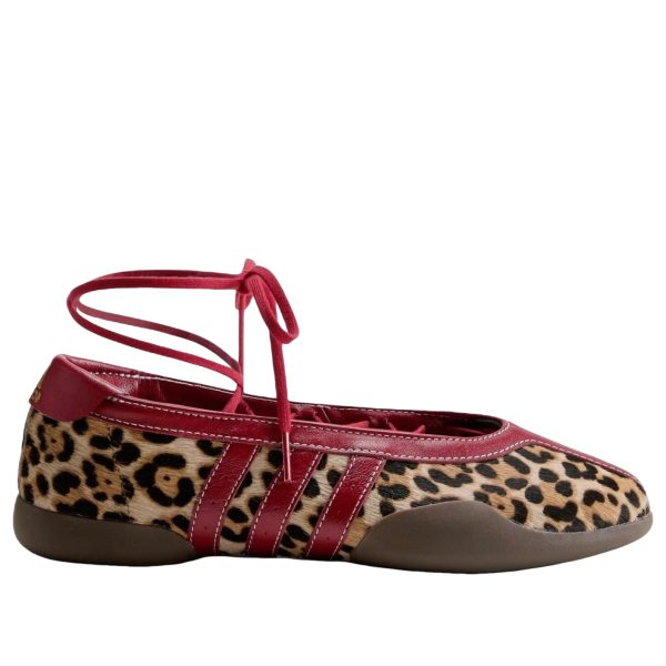 adidas Taekwondo Mei Ballet Leopard Print Team Victory Red (Womens)